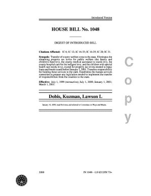 Citations Affected IC 6 IC 12 IC 16-33 IC 16-35 IC 20 IC 31 - In - Fill ...