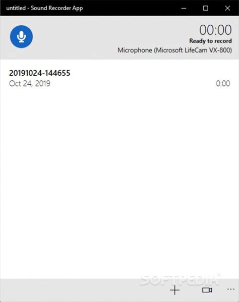 Sound Recorder App - Download - Softpedia