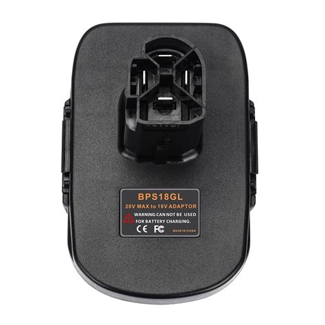 BPS18GL Battery Adapter for Black Decker 18V/20V Lithium Ion Battery ...