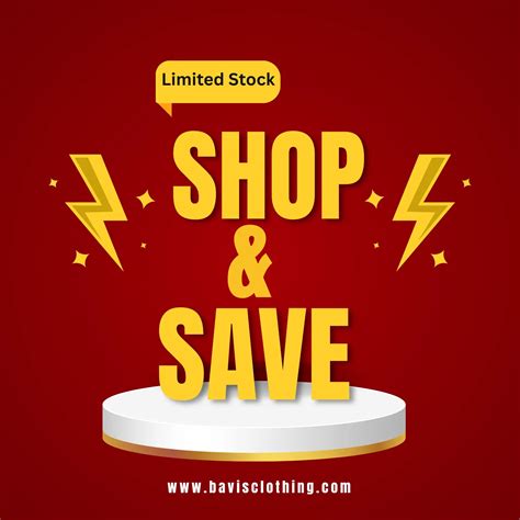 Shop and Save – Bavis Clothing