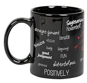 Buy Prithish Ceramic Sagittarius Zodiac Sign Printed Microwave Safe ...