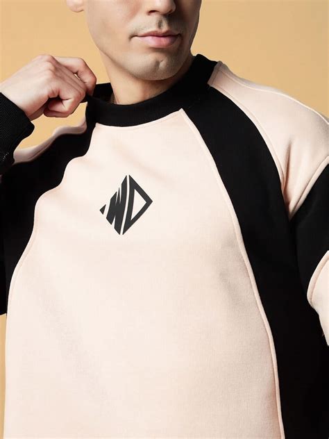 AERO OVERSIZED FLEECE SWEATSHIRT BEIGE | Buy Online at Wearduds India