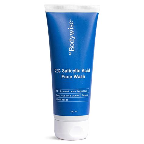 Be Bodywise 2% Salicylic Acid Face Wash for Acne Prone skin | For Oily ...