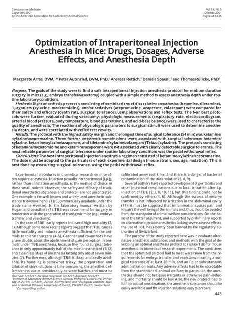 Image result for Intraperitoneal Injection Mice Model