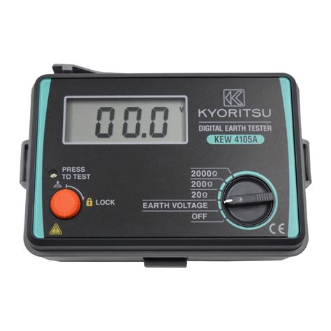 Buy RaeSung KYORITSU 4105A Digital Earth Resistance Tester KYORITSU KEW ...