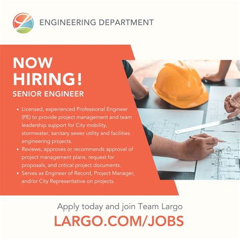 City of Largo on LinkedIn: #seniorengineer #engineerjobs # ...