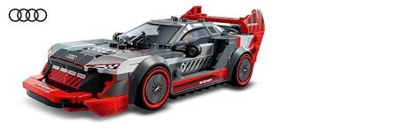 LEGO Speed Champions Audi S1 e-tron Quattro Race Car Toy Set