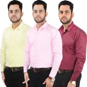 CRAFT HEAVEN Men Solid Casual Multicolor Shirt - Buy CRAFT HEAVEN Men ...