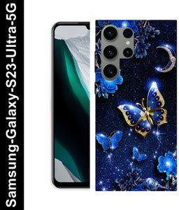 JSSIS Back Cover for Samsung Galaxy S23 Ultra 5G ( BUTTERFLY, NATURE ...