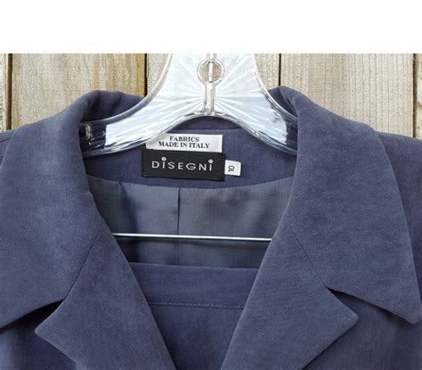 Vintage Disegni Women’s Suit- Jacket & Skirt, Blue, S… - Gem