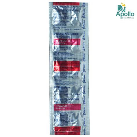 Telmisat H Tablet 10's Price, Uses, Side Effects, Composition - Apollo ...