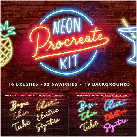 Brush Photoshop Neon at Ken Escobar blog