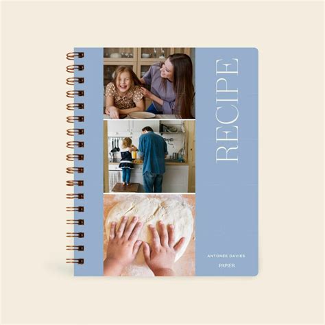 Photo Reel | Spiral Recipe Journal | Papier