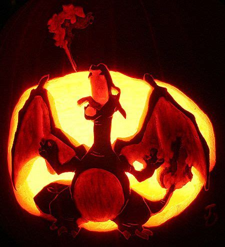 Charizard pumpkin carving | Pokemon pumpkin, Pumpkin carving, Halloween ...