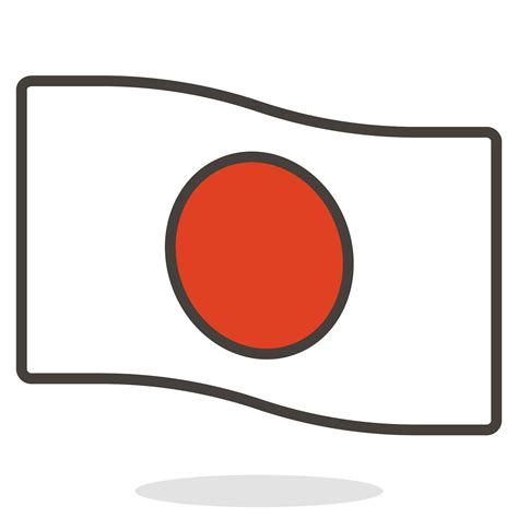 Japan flag emoji clipart. Free download transparent .PNG | Creazilla