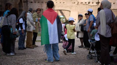 Palestinian families evacuated from Gaza experience cultural respite in ...
