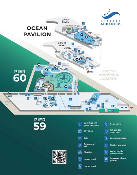 Aquarium Map | Seattle Aquarium
