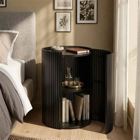 Glasgow Modern Storage Bedside Table – Homes of Rajasthan