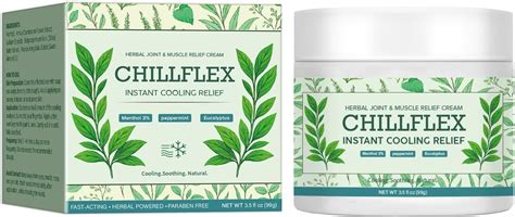 LUusmm CHILLFLEX Instant Cooling Relief Cream Soothing India | Ubuy