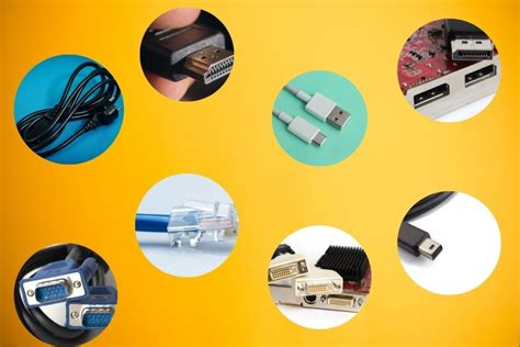 Image result for Computer Cable Connection Types
