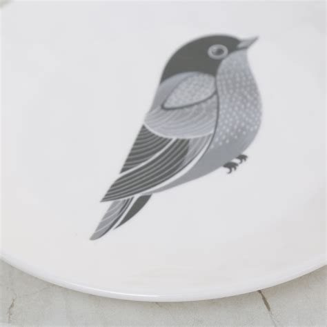 Buy Meadows-Siena Bird Print Side Plate from Home Centre at just INR 129.0