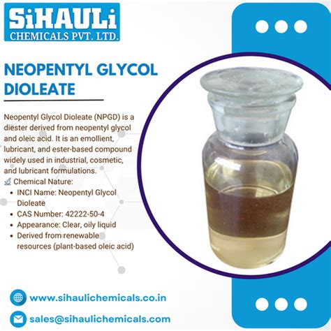 Neopentyl Glycol Dioleate | Sihauli Chemicals