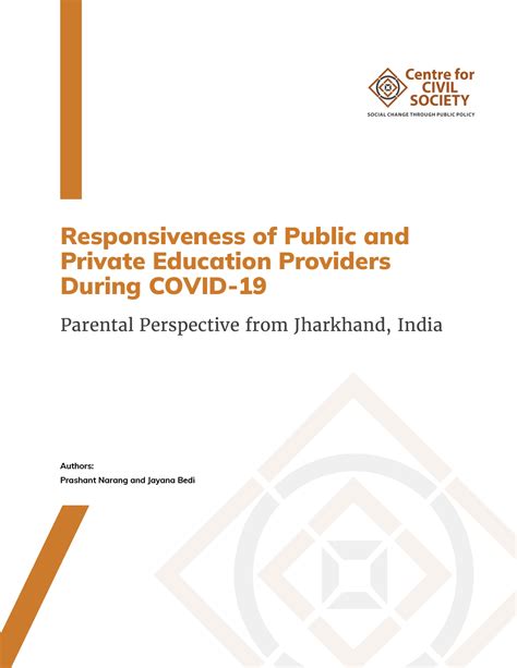 Responsiveness of Public and Private Education Providers During COVID ...
