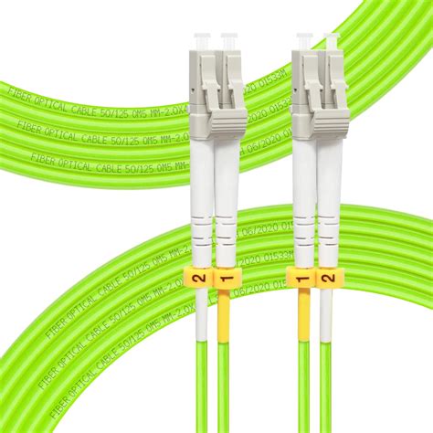 FLYPROFiber-Fiber Patch Cable OM5 Multimode Duplex 10Meter(33FT) LC-LC ...