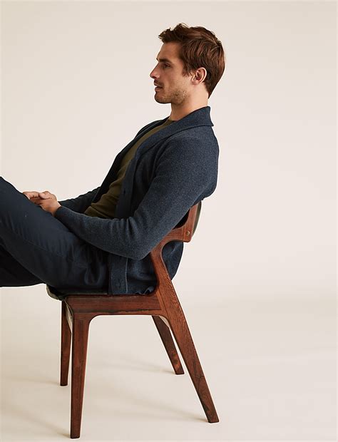 Buy Shawl Collar Cardigan at Marks & Spencer