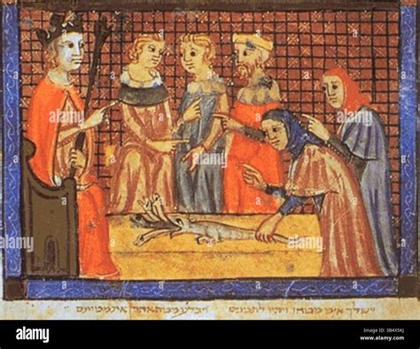 The Sarajevo Hagadah, a 15th-century illuminated manuscript from Spain ...