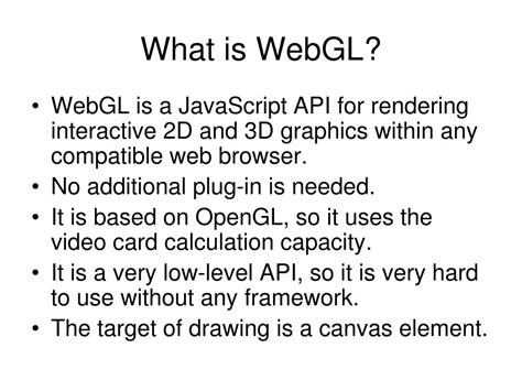 Image result for WebGL Tutorial Introduction