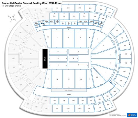 Prudential Center Seating Chart With Rows