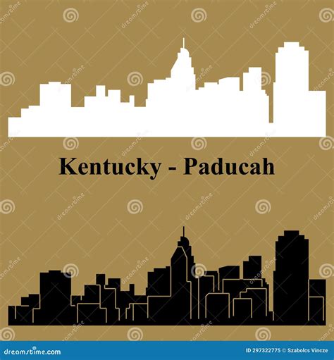 Paducah, Kentucky stock illustration. Illustration of advertising - 297322775