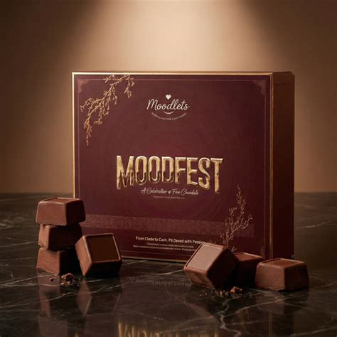 Moodlets MoodFest | Premium Gift Box with 6 Chocolates