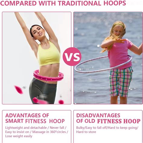 Buy Demteric Upgraded Smart Weighted Hoop Plus Size for Women Weight ...
