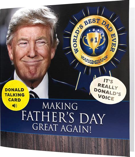 OUR FRIENDLY FOREST Talking Donald Fathers Day Card with Sound ...