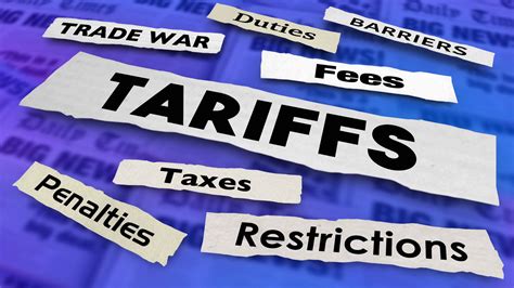 Tariffs News Headlines International Trade Stock Motion Graphics SBV ...