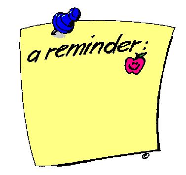 Free Reminder Clip Art Pictures - Clipartix