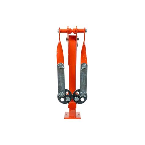 Titan 27-in x 8-in Orange Steel Post driver For Multiple Fence Types in ...
