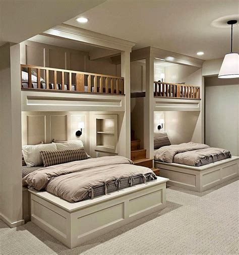 Pin by Lynn Ramey on Beach house | Dream house rooms, Bunk beds built ...