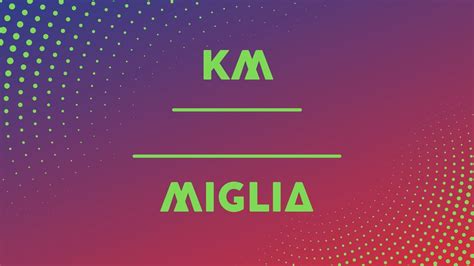 Differenza tra km e miglia | Qual è la differenza tra