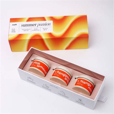 MYMUSE Melt Massage Oil Candles - Summer Passion Set of Three ...