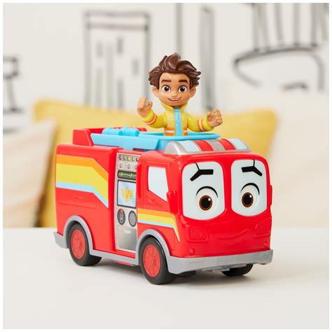 Buy Disney Junior Firebuds, Bo and Flash, Fire Truck and Action Figure ...