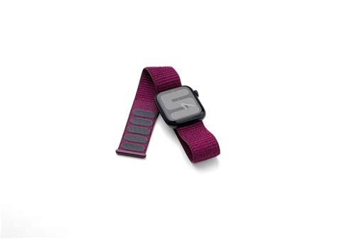 Plum Sport Loop Pull Tab Apple Watch Band | Friday