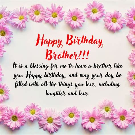 Happy Birthday Brother's Images Enriched with Heartfelt Wishes and Quotes