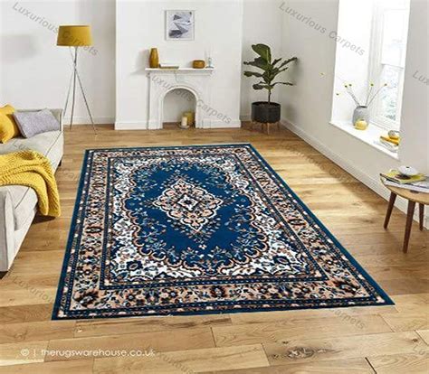 Buy Luxurious Carpets Most Demanded Elegant Modern Floral Rectangular ...