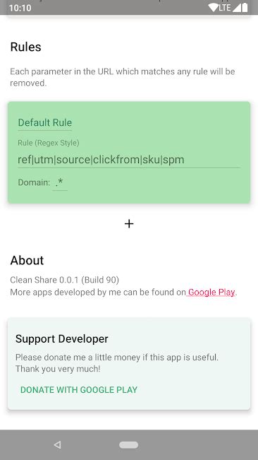 Clean Share permette di condividere gli URL senza gli inutili parametri ...