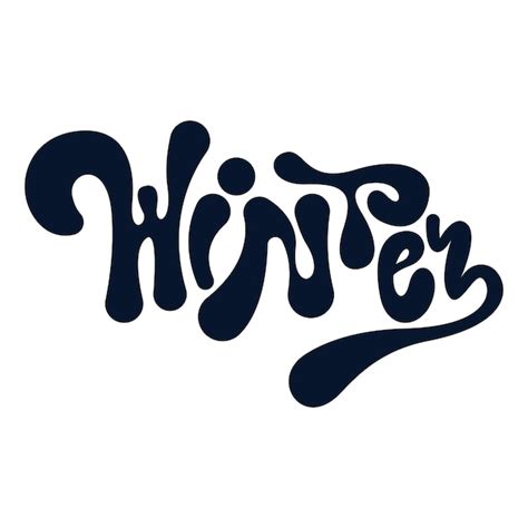 Modelo de projeto do logotipo de inverno | Vetor Premium