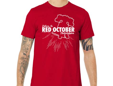 Phillies Red October T-Shirts Now Available