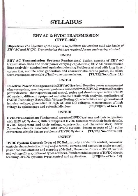 Aakash(EHV AC & HVDC) EEE, 7th sem - btech - Studocu